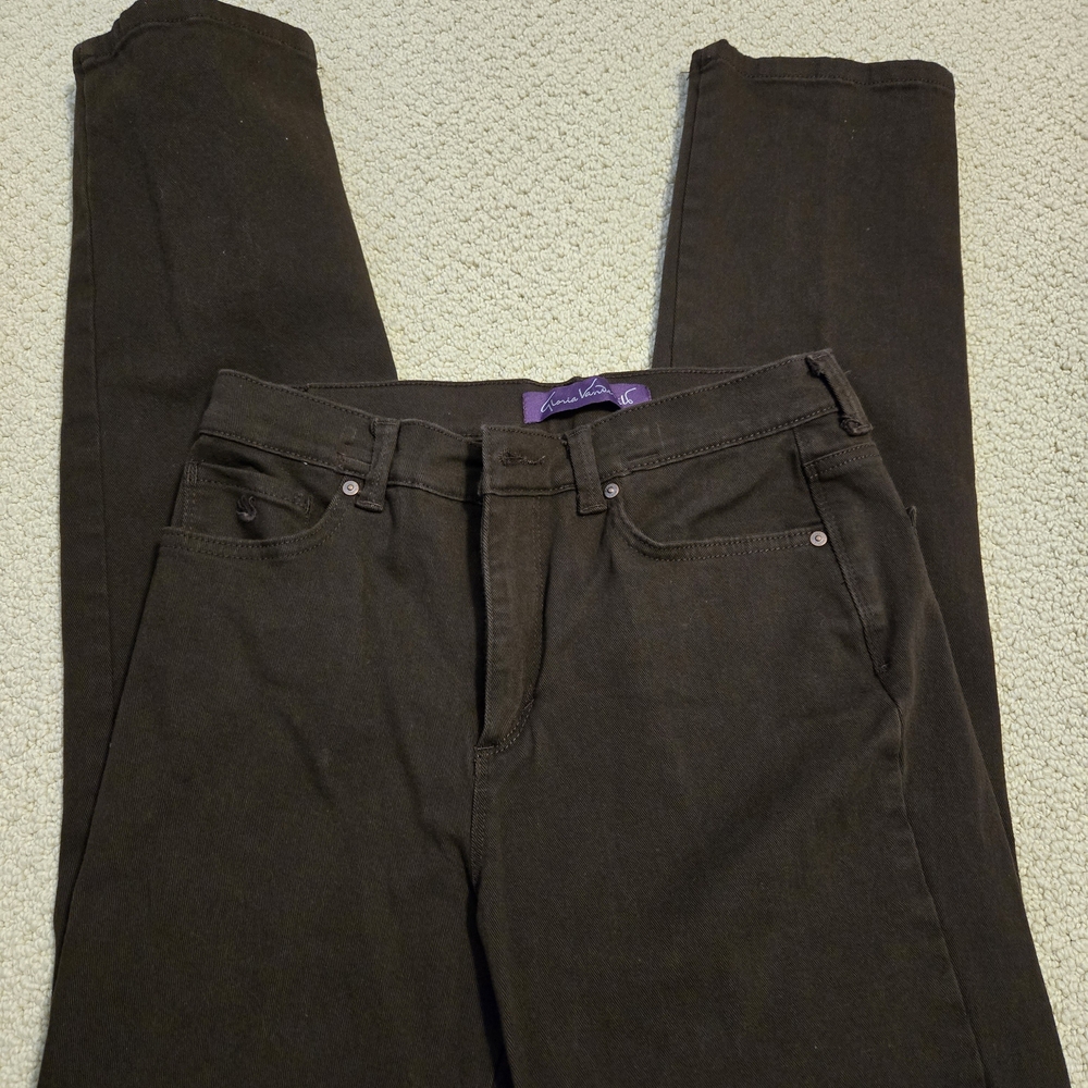 Women's Gloria Vanderbilt Amanda Denim Jeans, Brown, Size 6M